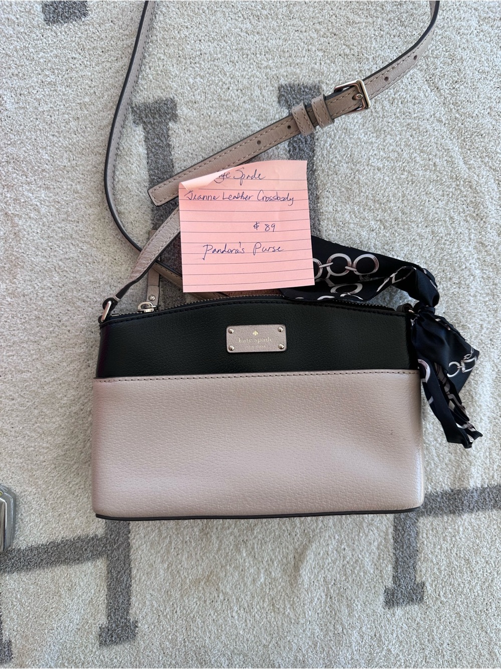 Kate Spade Two-Tone Jeanne crossbody